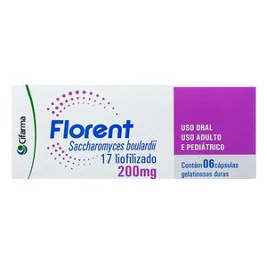 Florent 200mg 6 Cápsulas