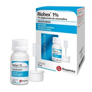 Riohex Líquido Antisséptico para Curativos Rioquímica 30ml