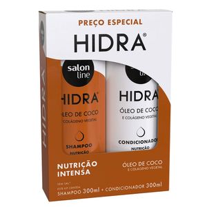 Kit Salon Line Hidra Coco Shampoo 300ml +Condicionador 300ml