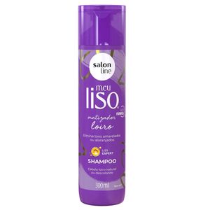 Salon Line Meu Liso Muito+Liso Shampoo Matizador 300ml