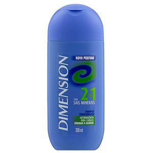 Dimension Sais Minerais 2 em 1 Cabelos Normais Oleosos 200ml
