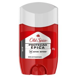 Desodorante Barra Antitransp Old Spice Vip Proteção Épica 50g