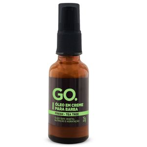 Go Man Óleo em Creme para Barba Fresh Tea Tree 25ml