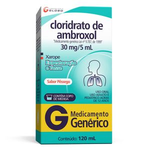 Ambroxol Xarope Adulto 6mg/ml 120ml Genérico Globo