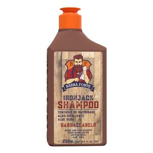 Barba Forte IronJack Shampoo Barba e Cabelo 170ml