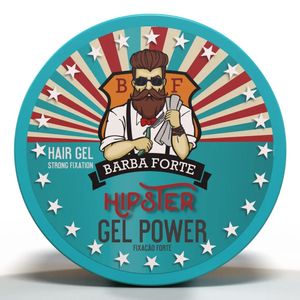 Barba Forte Hipster Gel Power Fixação Forte 200g