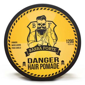 Barba Forte Danger Hair Pomada para Cabelo 120g