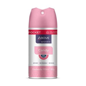 Desodorante Antitranspirante Above Women Pocket Candy 50g