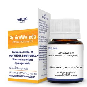 Arnica D3 Weleda 80 Comprimidos