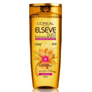 Shampoo Elséve Óleo Extraordinário Nutrição 200ml