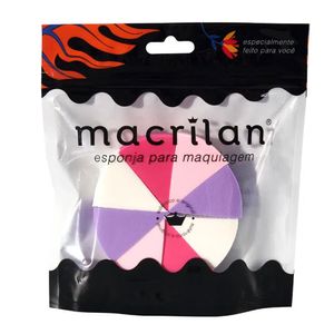 Kit 8 Esponjas Queijo para Maquiagem Macrilan