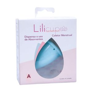 Coletor Menstrual Lilicup A - Azul (+30 Anos e ex Gestantes)