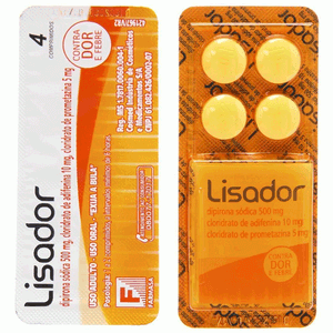 Lisador 4 Comprimidos