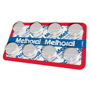 Melhoral Adulto 500mg/30mg 8 Comprimidos