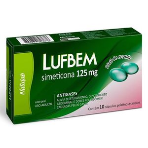 Lufbem 125mg 10 Cápsulas Moles