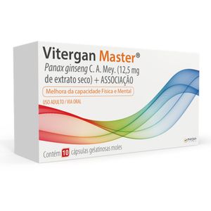 Vitergan Master 10 Cápsulas