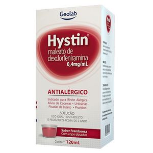 Hystin Xarope 2,0mg/5ml 120ml