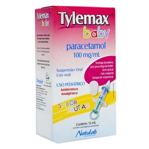 Tylemax Baby Gotas Frutas 100mg/ml 15ml Seringa Dosadora