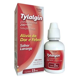 Tylalgin Gotas Laranja 200mg/ml 15ml