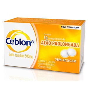 Cebion 500mg 30 Comprimidos de Ação Prolongada