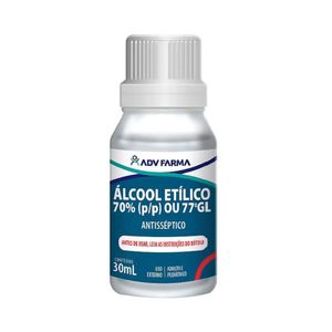Álcool 70 ADV 30ml
