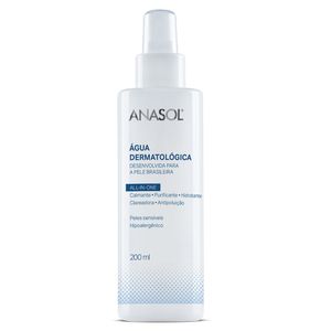 Anasol Água Dermatológica Clareadora Peles Sensíveis 200ml