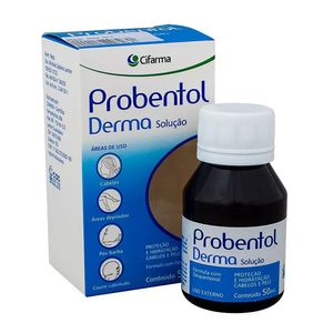 Probentol Derma Solução para Cabelos e Pele Hidratados 50ml