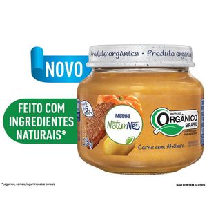 Papinha Orgânica NESTLÉ Naturnes Carne Com Abóbora 115g