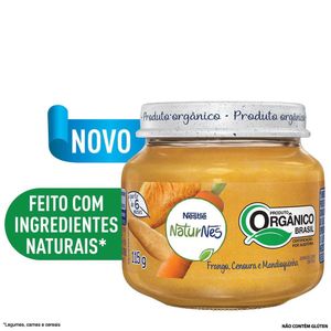 Papinha NESTLÉ Naturnes Frango, Cenoura e Mandioquinha 115g