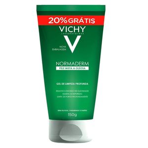 Normaderm Gel de Limpeza Profunda Vichy 150g +20%