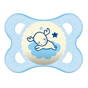 Chupeta MAM Night Original 0-6 Meses Tam 1 - Azul - 2725