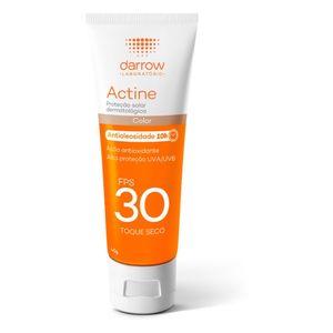 Protetor Solar Actine Color Oil-Free Toque Seco FPS30 40g