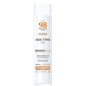 Protetor Solar Ada Tina Biosole Flui Médio Escuro FPS98 40mL