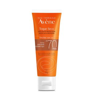 Protetor Solar Avène Toque Seco Emulsão Color FPS70 40g