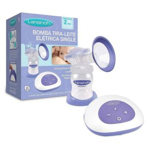 Bomba Tira-Leite Materno Elétrica Single Lansinoh Bivolt