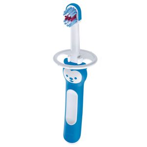 Escova Dental Infantil MAM Baby's Brush +6M - Azul