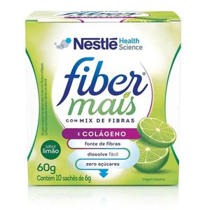 Regulador Intestinal FIBERMAIS Colágeno Mix Fibras Limão 60g