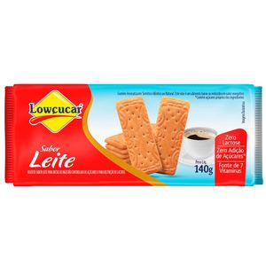 Biscoito de Leite Zero Adição de Açúcar Lowçucar 140g