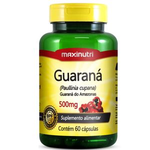 Guaraná Maxinutri 500mg 60 Cápsulas