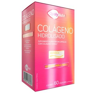 Colágeno Hidro Verisol Qualy Nutri 60 Cápsulas