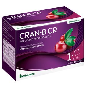 Cran-B CR 30 sachês 5g cada Sem Açúcar