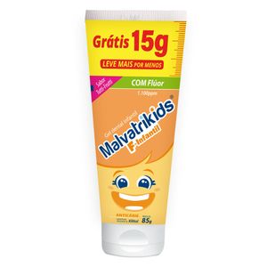 MalvatriKids F Gel Dental Inf Anticárie Tutti-Frutti 85g