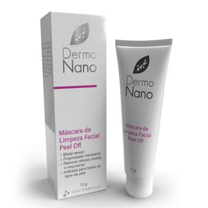 Dermonano Máscara de Limpeza Facial Peel Off 15g