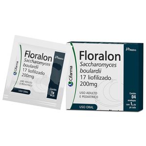 Floralon Suspensão Oral Pó 200mg 4 envelopes