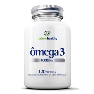 Óleo de Peixe Ômega 3 Nature Healthy 1000mg 120 Cápsulas