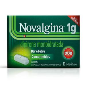 Novalgina 1g 10 Comprimidos