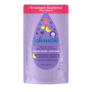 Sabonete Líquido Johnsons Baby Hora do Sono Refil 180ml