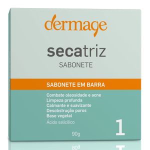 Sabonete Barra Secatriz Antisséptico e Antiacne Dermage 90g