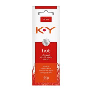 Lubrificante Íntimo K-Y Hot Ultragel 50g