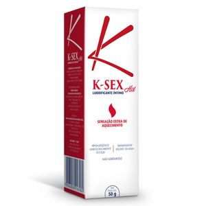 Lubrificante Íntimo K-Sex Hot Gel 50g